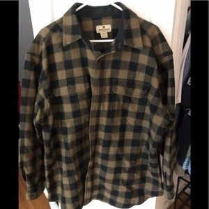 Woolrich XL Flannel, Color: Twig Buffalo